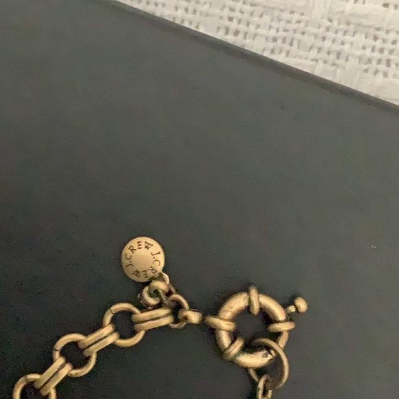 J. Crew gold tone bib lattice statement necklace - Picture 3 of 5